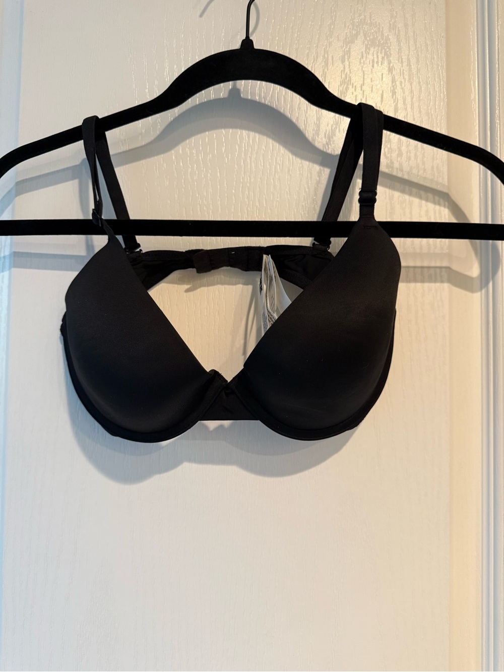 PINK Black Bra